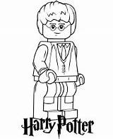 Coloring Lego Pages Potter Harry Topcoloringpages sketch template
