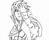 Coloring Sasuke Pages Line Library Clipart Uchiha sketch template