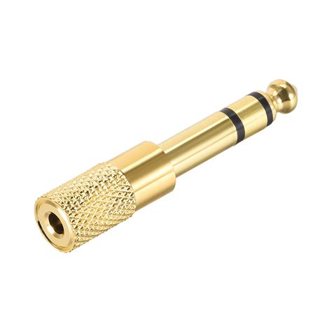 mm male   female connector stereo audio video adapter coupler converter zinc alloy