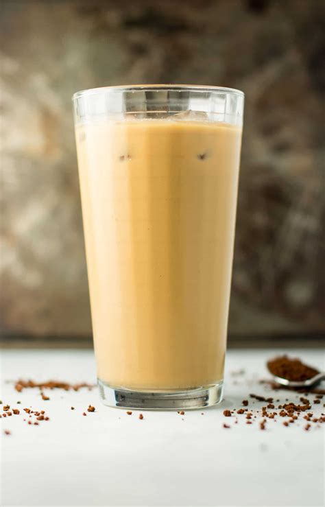 easy instant iced coffee recipe  hot water needed