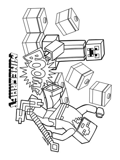 minecraft blaze coloring pages warehouse  ideas