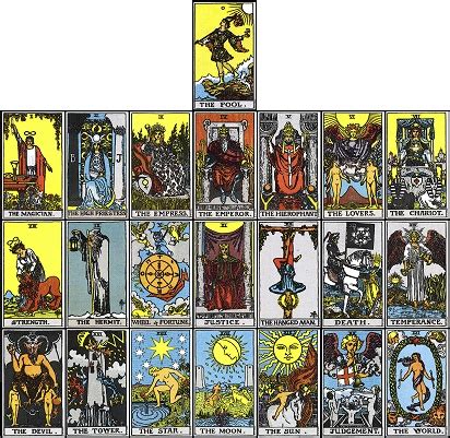 printable tarot cards card pictures