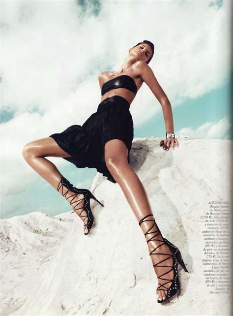 Luscious Leg Photography Vogue Spain May 2011