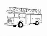 Fire Coloring Truck Pages Brigade Colouring Firetruck Print Explore Firefighter sketch template