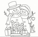 Snowman Ausmalbild Weihnachtsmalvorlagen sketch template