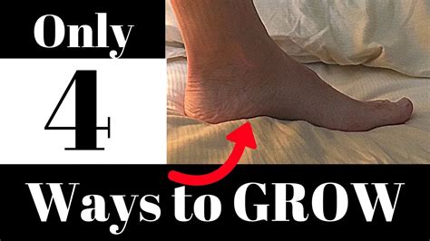 4 methods to make your feet bigger 💥be the first to see this 💥👣 youtube