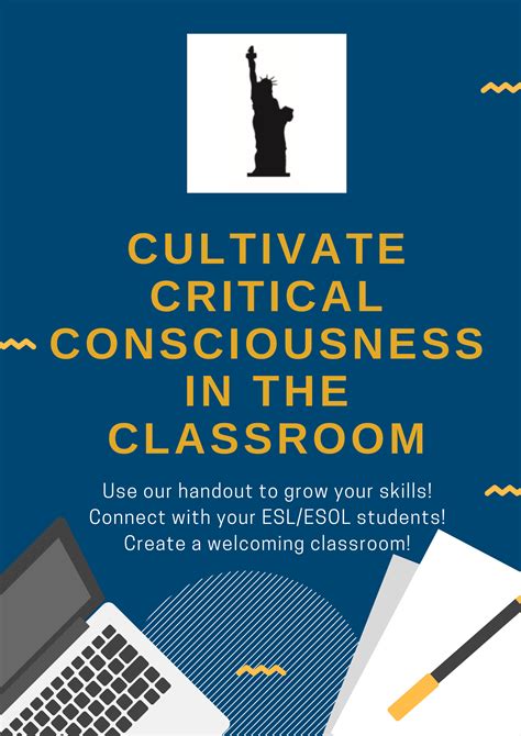 developing critical consciousness esol teaching learning centers esol