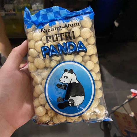 Jual Kacang Atom Putri Panda Kemasan 155 Gr Shopee Indonesia