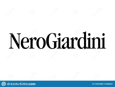 nero giardini logo editorial photography illustration  world