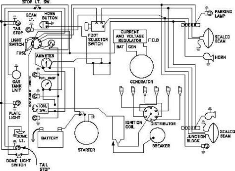 figure  wiring diagram   cars electrical circuit
