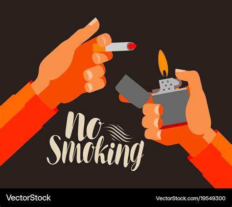 smoking banner nicotine cigarette tobacco vector image