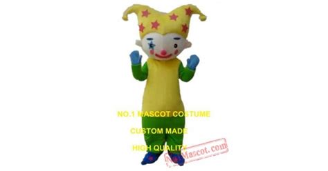 clown mascot costume