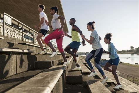 quatre facons daborder la seance de montee de marches jogging