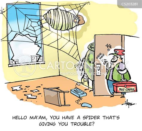 arachnophobia cartoons and comics funny pictures from cartoonstock