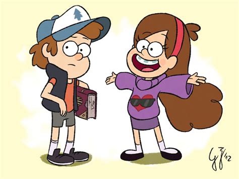 Gravity Falls Mabel Dipper And The Book By