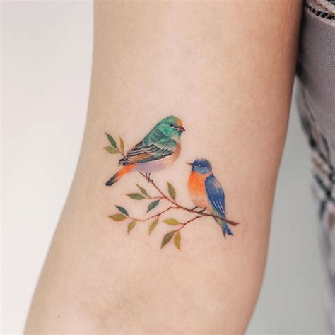 birds   branch  tattooist saegeem   tattoos birds
