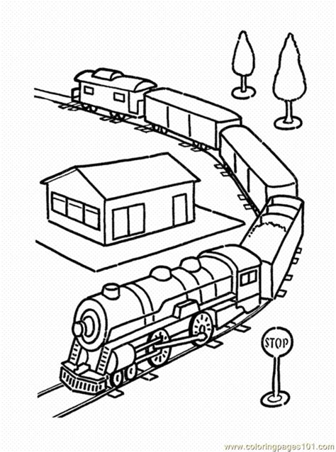 coloring pages train   entertainment toys  printable