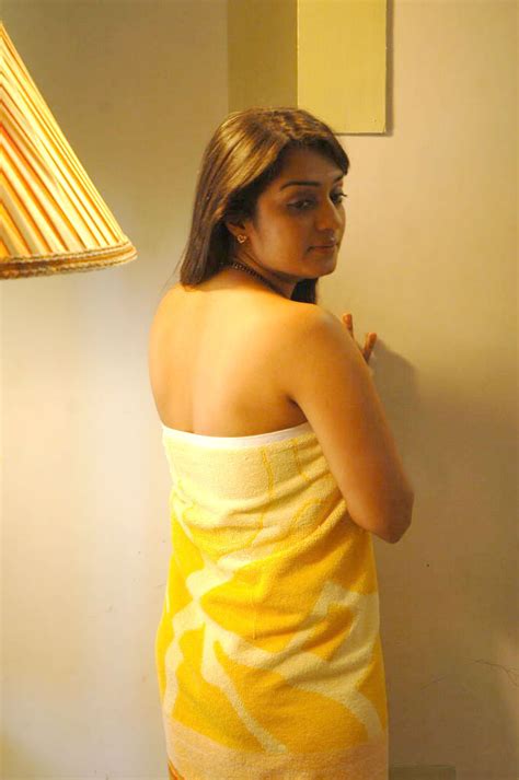 Nikitha Hot And Spicy In Bath Towel Photos ~ Hot Actress Picx