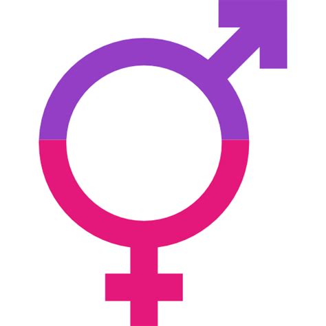 Intersex Free People Icons