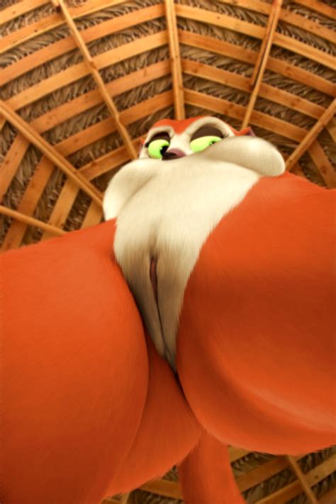 rule 34 all hail king julien anthro anthrofied ass big butt big thighs breasts clover