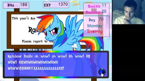 me playing mlp sim date final part [rainbow dash] youtube