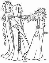 Coloring Pages Brave Hair Curly Kids Sheet Library Getcolorings Printable sketch template