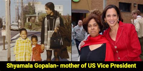 meet the mother of kamala harris shyamala gopalan who flew from