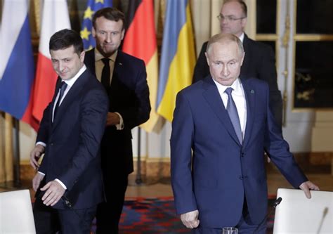 politeness prevails as putin and zelensky hold inaugural meeting the