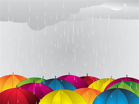 9 rainy day vector images cartoon rainy day background
