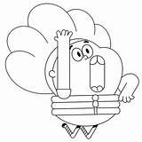 Pinky Malinky Coloring Kids Pages Babs Five Favorite sketch template