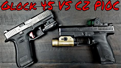 glock   cz pc tactical considerations