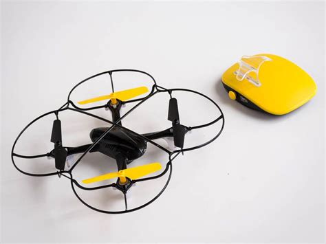 yellow motion control drone  love  gadget