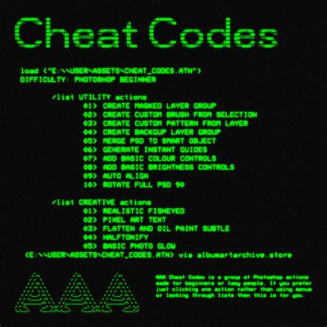 cheat codes studio aaa