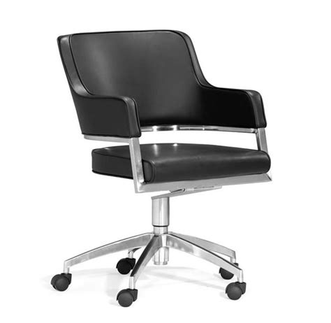 black swivel office chair   office chairs