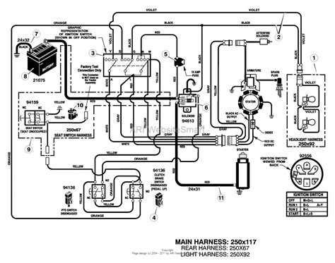 wiring diagram  murray riding lawn mower solenoid wiring diagram pictures