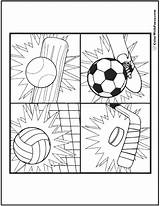 Sports Coloring Pages Sheets Printable Winter Summer Color Spring Fall Print Season Broken Heart Drawing Getcolorings Pdf Getdrawings Colorwithfuzzy sketch template
