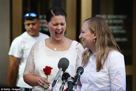Lesbian Couple Make History With First Same Sex Wedding In