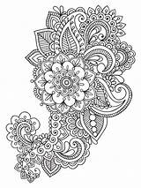 Paisley sketch template
