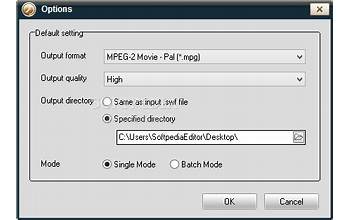 iPixSoft SWF to MPEG Converter screenshot #2