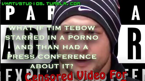 vkmtv tim tebow sex tape parody audio mashup youtube