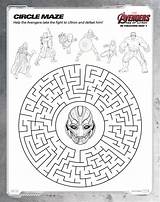 Avengers Maze Marvel Ultron Coloring Age Sheets Printable Pages Printables Print Circle Superhero Mazes Google Rockinmama Toys Pdf Hasbro Inspire sketch template