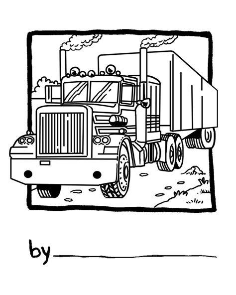 coloring pages   wheeler mcoloring truck coloring pages