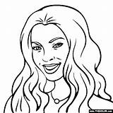 Coloring Beyonce Pages Minaj Nicki Thecolor Drawing Rihanna Color Underwood Carrie Printable Easy Pop Print Alex Morgan Colouring Book Kids sketch template