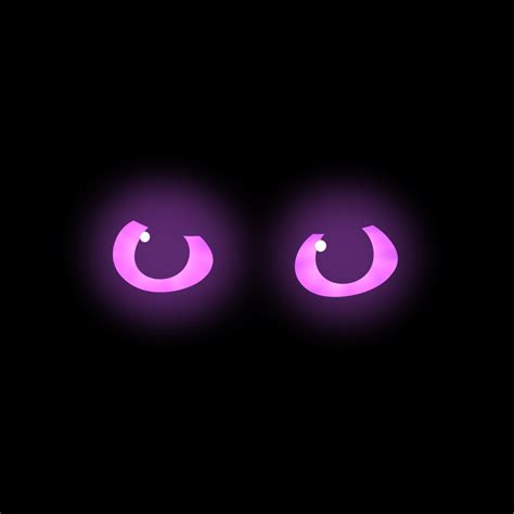 glowing purple eyes weasyl