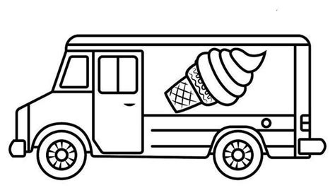 ice cream truck coloring pages truck coloring pages monster truck