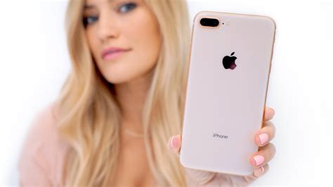 Gold Iphone 8 Plus Unboxing Youtube