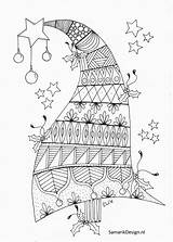 Volwassenen Kleurplaten Kleurplaat Kerstmis Mandala Karácsonyi Projektek Kreatív Uitprinten Downloaden sketch template