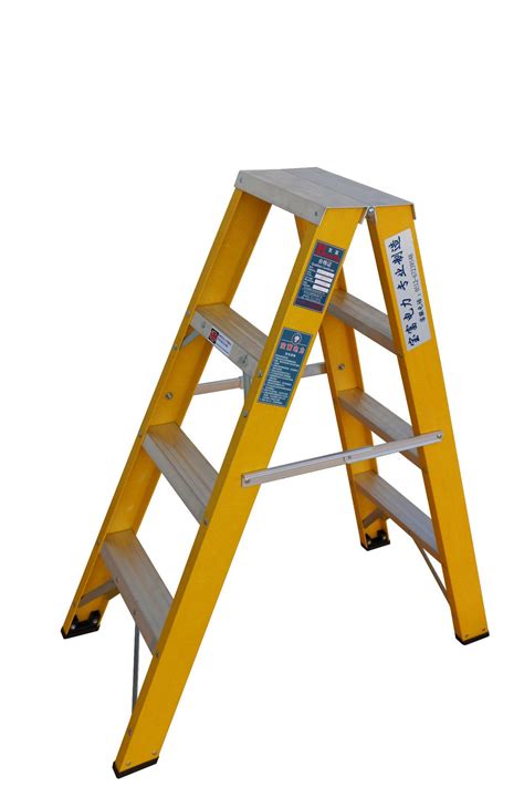 fiberglass double sided  rung step ladder china stepladder  insulation ladder price