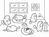 Kawaii Printable sketch template