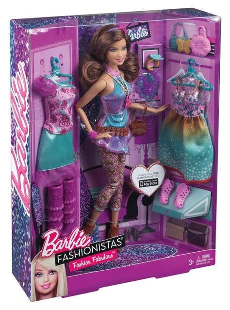 barbie fashionistas fashion fabulous doll purple